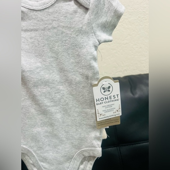 COPY - Honest Baby Clothing Baby Boy or Girl Gender Neutral Organic Cotton Shor… - Picture 6 of 10
